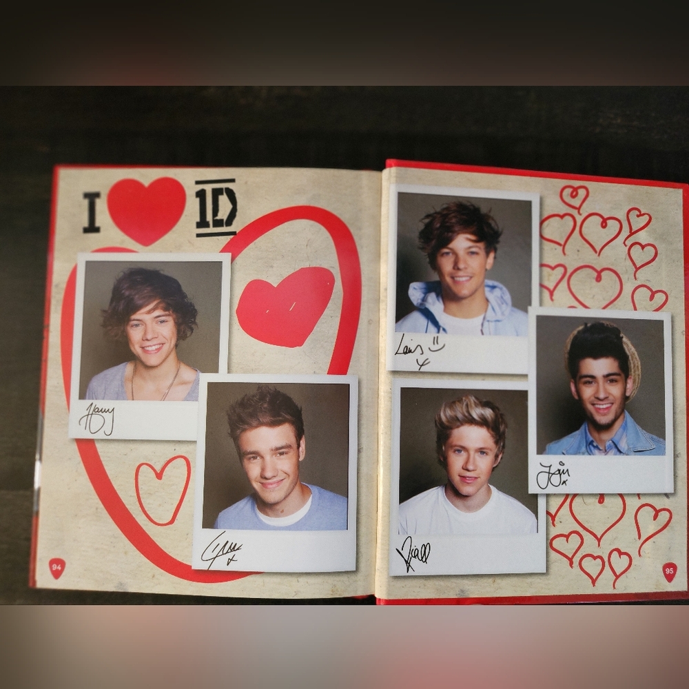 One Direction Secret Notebook 2013 - Picture 3 of 14